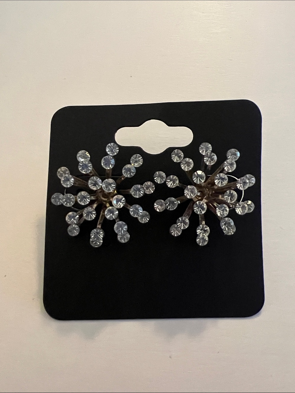 Crystal Burst Stud Earrings